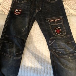 Men’s affliction jeans